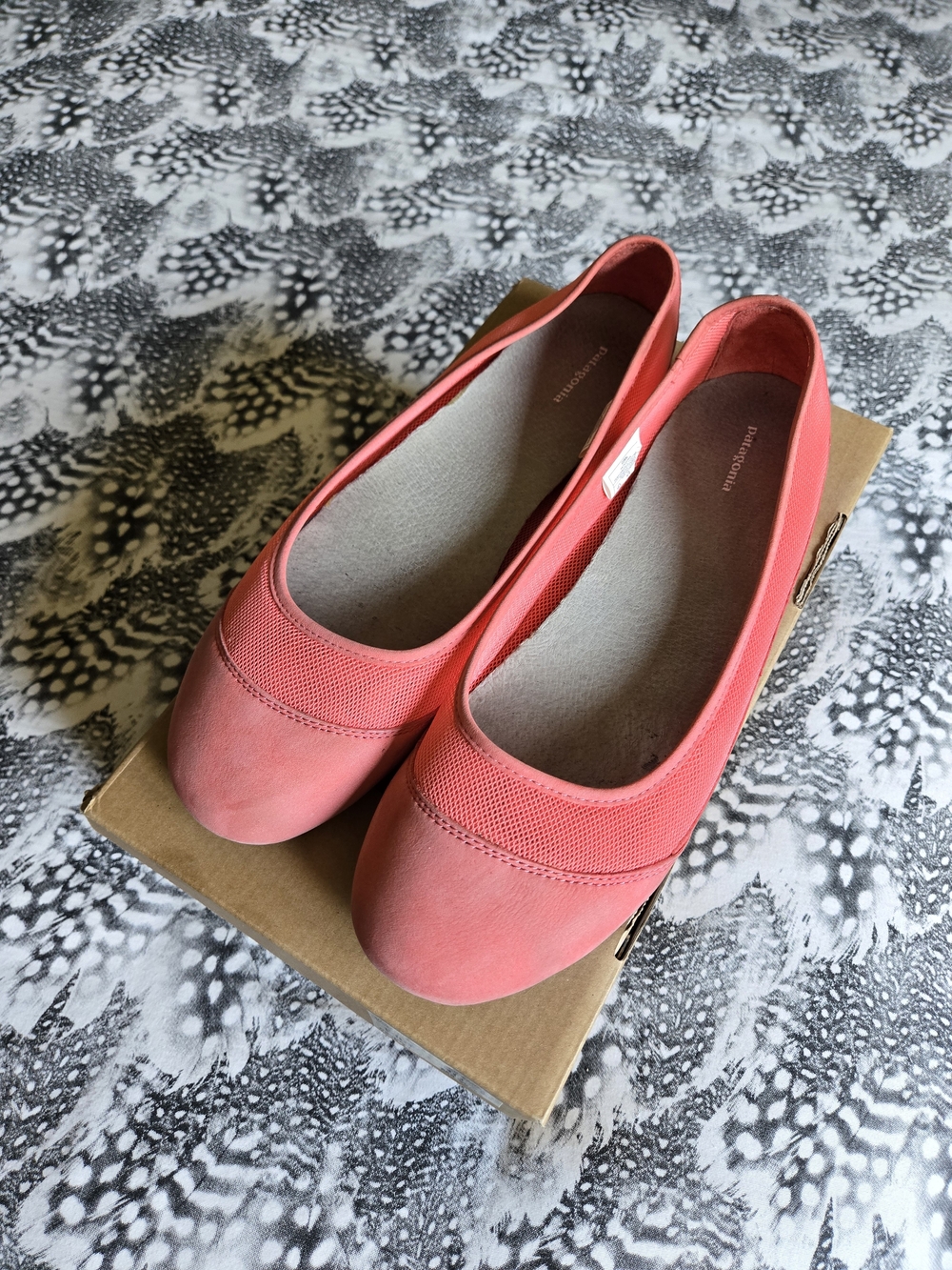 Coral Women's Patagonia Maha Breathe Slip-On Ballet Flats Size 10.5